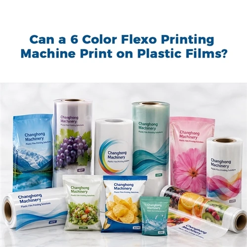 6色フレキソ印刷機でプラスチックフィルムに印刷できますか？