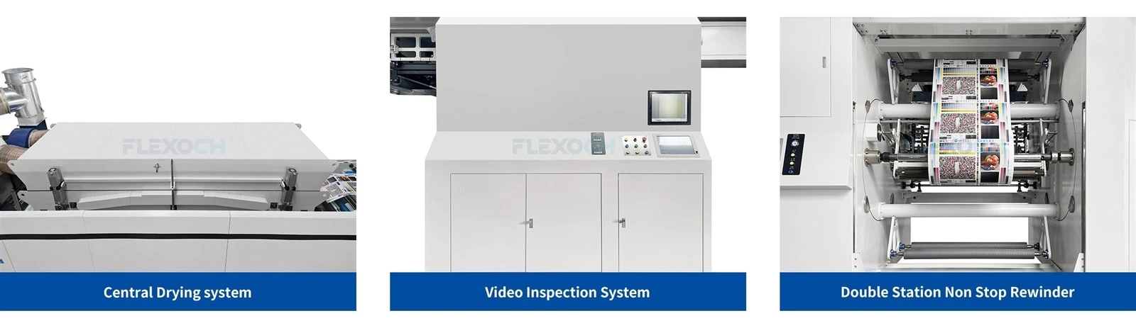 Gearless flexo printing machine detail_02