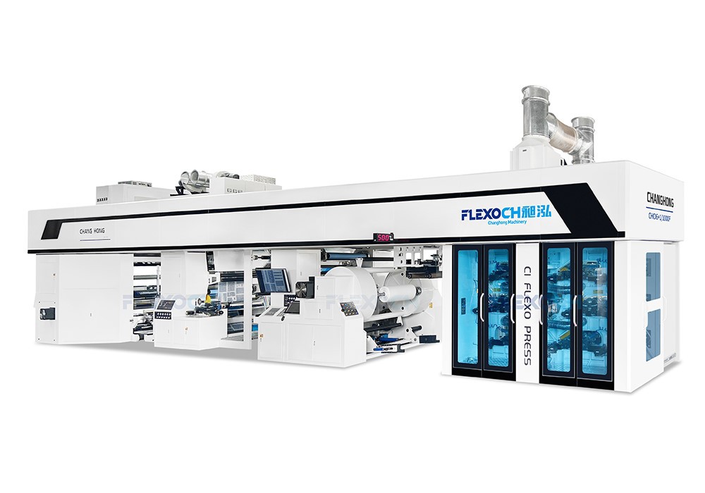 6 Color Gearless Flexo Printing Press 6 Color Gearless Flexo Printing Press