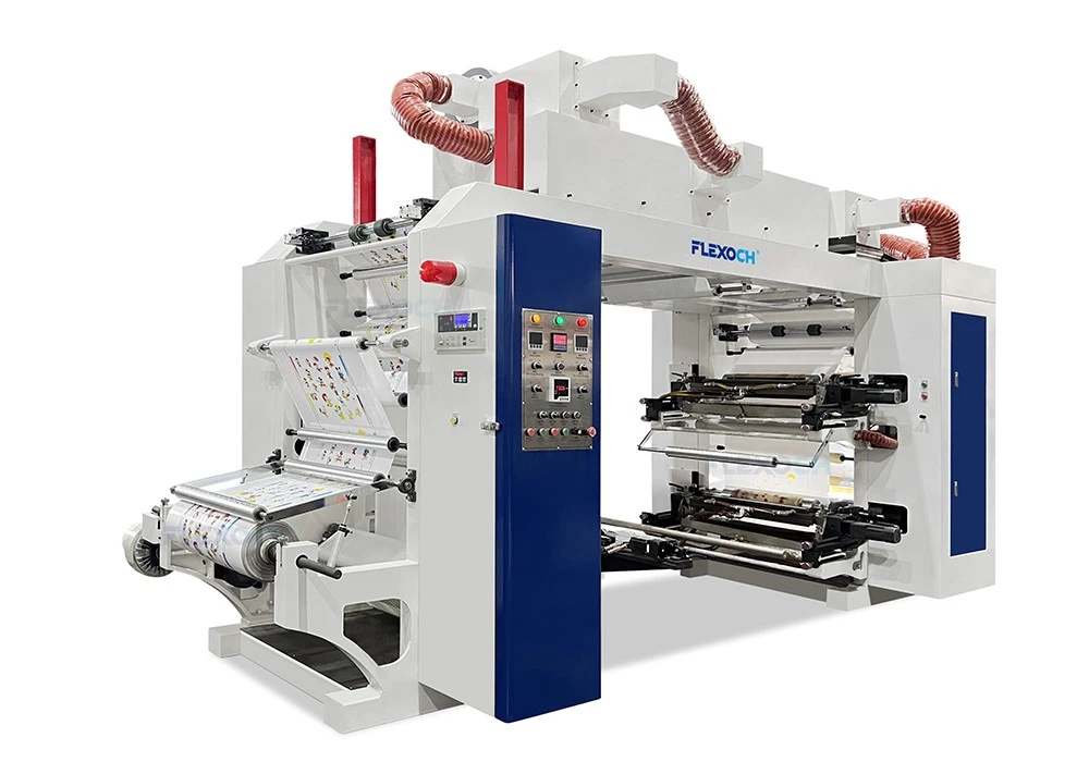Stack Flexo Press 4 Colour Stack Flexo Press 4 Colour